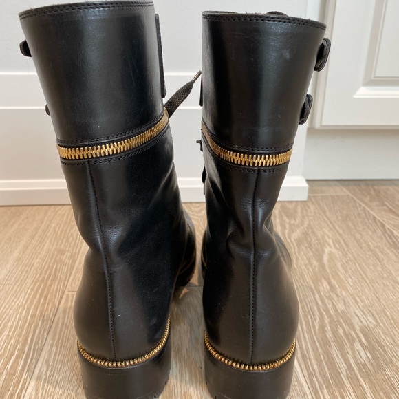 Sergio Rossi Combat Boots 39 - Picture 7 of 7